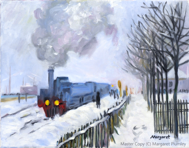 Monet, the Locomotive